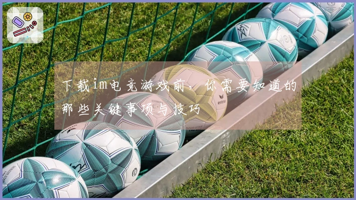 下载im电竞游戏前，你需要知道的那些关键事项与技巧